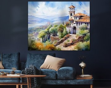 Painting Spain by Abstract Painting