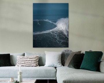 Nazaré Monster wave by Dayenne van Peperstraten