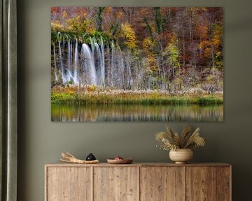 Wasserfall im Herbst von Daniela Beyer