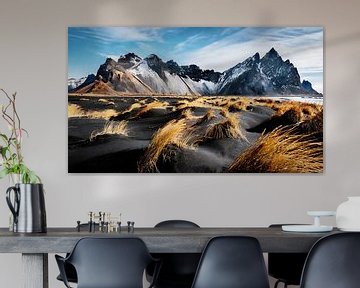 Bergen met landschap van Mustafa Kurnaz
