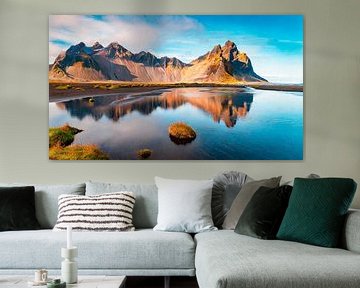 Norwegen mit Landschaft und Berge von Mustafa Kurnaz