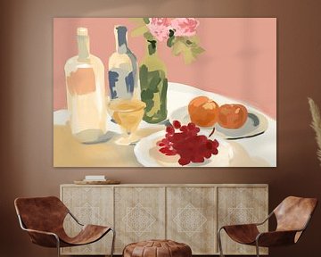 Nature morte pittoresque aux couleurs pastel sur Studio Allee