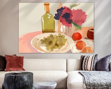 Picturesque still life in pastel colours by Studio Allee