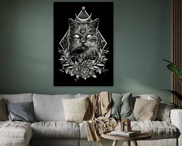 one-eyed cat demon by Muhammad Yunus