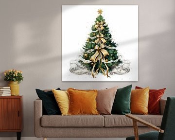 Ein zarter Weihnachtsbaum von Gabriela Rubtov