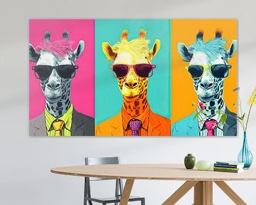 Warhol : Safari Pop Art sur ByNoukk