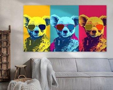 Warhol : Collection Popart Koala sur ByNoukk