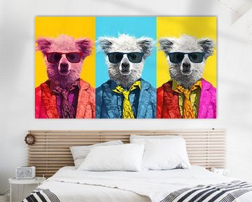 Warhol: Koala Coolness by ByNoukk