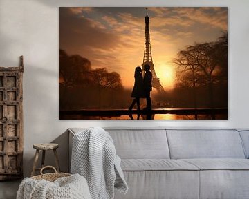 In love in Paris by Mathias Ulrich