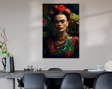 Frida & Flowers by Mathias Ulrich