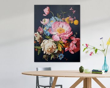 Bunte Blumen von Studio Allee