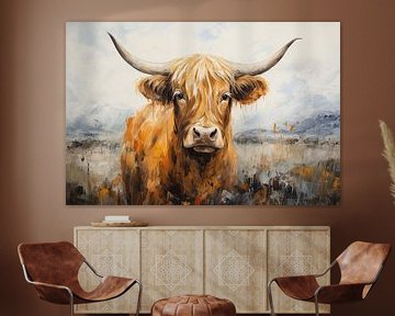 Schotse Hooglander | Schotse Hooglander van De Mooiste Kunst