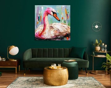 Textur in Federpracht von Wunderbare Kunst