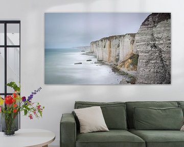 Chalk cliffs by Ageeth Groen