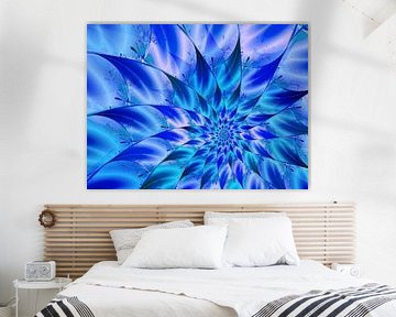 Jekyll Blue and dark Blue by Claudia Gründler