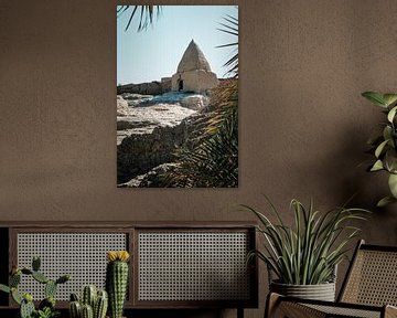 Mud Brick Building, Bahariya Oasis, Egypt by Imladris Images