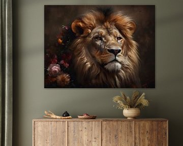 Royal Serenity | lion sur Eva Lee