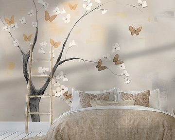 Japandi, Butterfly Tree
