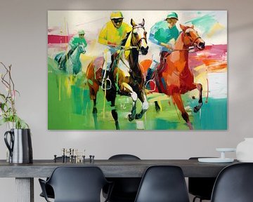 Horse racing by ARTemberaubend