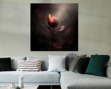 The Tulip on fire by Karina Brouwer
