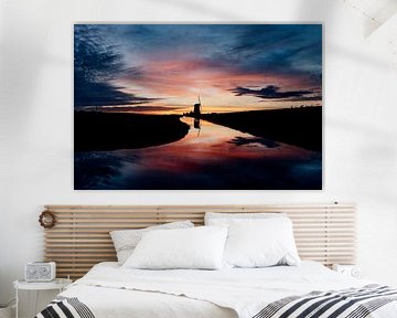 Sonnenaufgang an der Mühle von FOTO KM