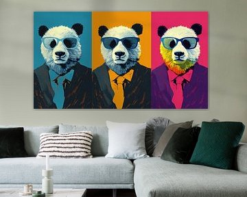 Warhol: Pandastic Pop Art by ByNoukk