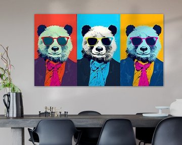 Warhol: Panda's Paradijs van ByNoukk