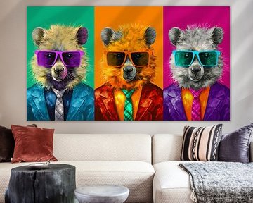 Warhol: Quokka's with Style by ByNoukk