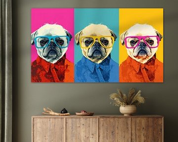 Warhol: Trendsettende Mops van ByNoukk