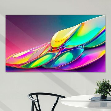 Kunstkleuren met verschillende vormen