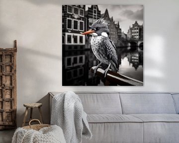 Vogel in Amsterdam van Thilo Wagner