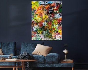 Explosion de fleurs 3 sur wim van de wege