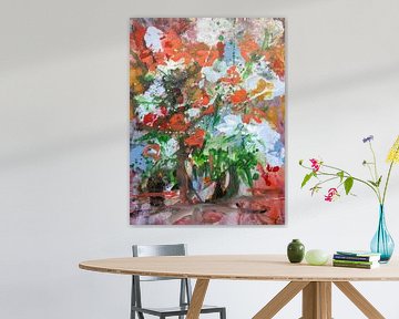 Explosion de fleurs 2 sur wim van de wege