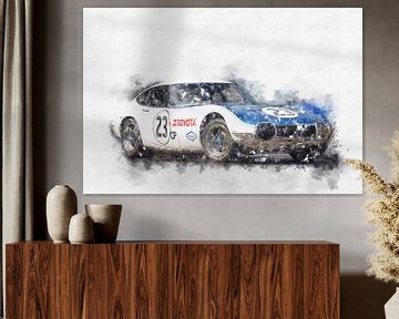 Shelby Toyota 2000GT sur Theodor Decker