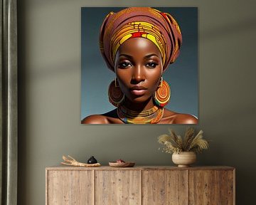 Bamako's Enchantment - African portrait by All Africa