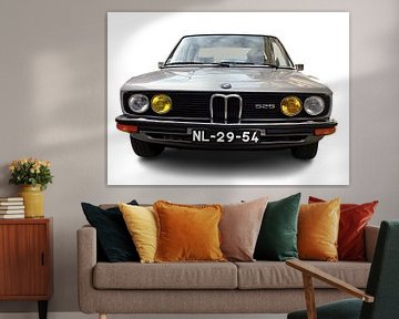 Oude BMW 525 van insideportugal