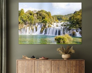 Krka watervallen, Kroatië van Veerle Sondagh
