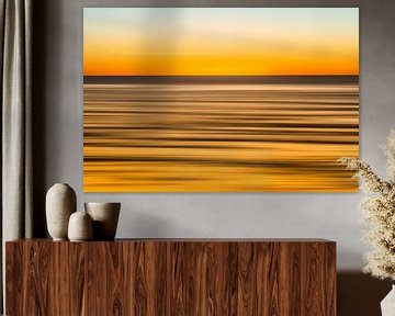 Orange leuchtende Küste von Joseph S Giacalone Photography