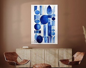 Rhythm of Blue | Abstract Art by Abstract Painting