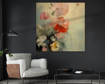 Blumen in Pastellfarben von Studio Allee