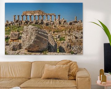 Acropolis, Selinunte, Sicily van Gunter Kirsch