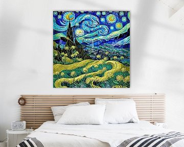 Ki dans le style Van Gogh