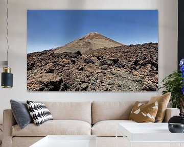Paysage volcanique du Teide sur x imageditor