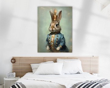 The rabbit who imagined himself king by Studio Allee
