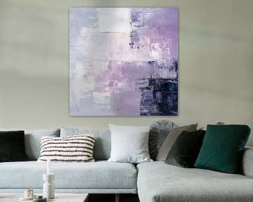 Abstract Paars van Abstract Schilderij