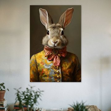 Kaninchen mit Stil von But First Framing