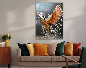 Beauty Kingfisher van Floris Betrouw