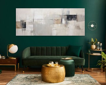 des contrastes subtils sur Peinture Abstraite