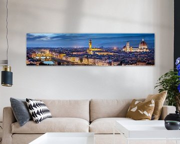 Panorama of the city of Florence in Italy by Voss Fine Art Fotografie