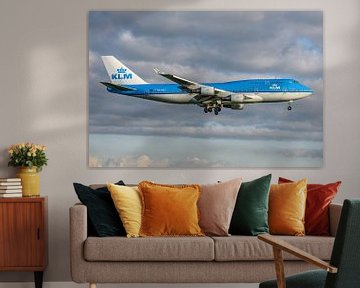 KLM Boeing 747-400M "City of Seoul". by Jaap van den Berg